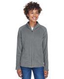 Team 365 TT90W Ladies' Campus Microfleece Jacket in Sport graphite