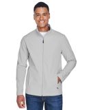 Team 365 TT80 Men's Leader Soft Shell Jacket in Sport silver