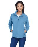 Team 365 TT80W Ladies' Leader Soft Shell Jacket in Sport light blue