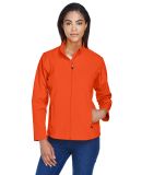 Team 365 TT80W Ladies' Leader Soft Shell Jacket in Sport orange