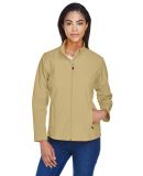 Team 365 TT80W Ladies' Leader Soft Shell Jacket in Sport vegas gold