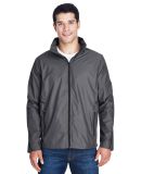 Team 365 TT70 Adult Conquest Jacket with Mesh Lini in Sport graphite
