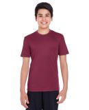 Team 365 TT11Y Youth Zone Performance T-Shirt in Sport maroon