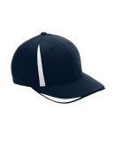 Team 365 ATB102 by Flexfit Adult Pro-Formance® Fr in Sp dk navy/ wht