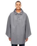 Team 365 TT71 Adult Zone Protect Packable Poncho in Sport graphite