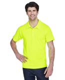 Team 365 TT21 Men's Command Snag Protection Polo in Safety yellow