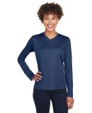 Team 365 TT11WL Ladies' Zone Performance Long-Slee in Sport dark navy