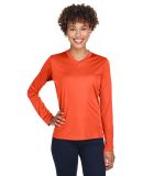 Team 365 TT11WL Ladies' Zone Performance Long-Slee in Sport orange