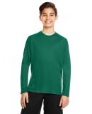 Team 365 TT11YL Youth Zone Performance Long-Sleeve in Sport forest