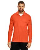 Team 365 TT31 Men's Zone Performance Quarter-Zip in Sport orange