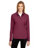 Team 365 TT31W Ladies' Zone Performance Quarter-Zi in Sport maroon