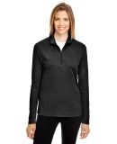Team 365 TT31W Ladies' Zone Performance Quarter-Zi in Black