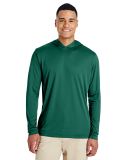 Team 365 TT41 Men's Zone Performance Hooded T-Shir in Sport forest