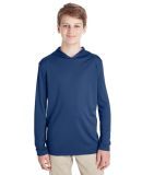 Team 365 TT41Y Youth Zone Performance Hooded T-Shi in Sport dark navy