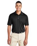 Team 365 TT51 Men's Zone Performance Polo in Black