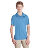 Team 365 TT51Y Youth Zone Performance Polo in Sport light blue