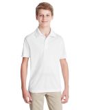 Team 365 TT51Y Youth Zone Performance Polo in White