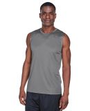 Team 365 TT11M Men's Zone Performance Muscle T-Shi in Sport graphite