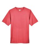 Team 365 TT11H Men's Sonic Heather Performance T-S in Sport red heather