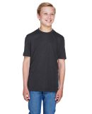 Team 365 TT11HY Youth Sonic Heather Performance T- in Black heather