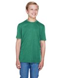 Team 365 TT11HY Youth Sonic Heather Performance T- in Sp forest hthr