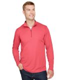 Team 365 TT31H Men's Zone Sonic Heather Performanc in Sp red heather