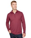 Team 365 TT31H Men's Zone Sonic Heather Performanc in Sp maroon hthr