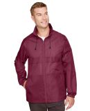 Team 365 TT73 Adult Zone Protect Lightweight Jacke in Sport maroon