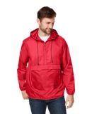 Team 365 TT77 Adult Zone Protect Packable Anorak J in Sport red