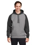 Team 365 TT96CB Unisex Zone HydroSport™ Heavywei in Dk gry hthr/ blk