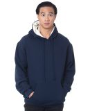 Bayside Apparel 930 USA-Made Super Heavy Thermal L in Navy/ cream