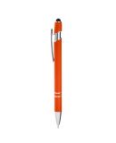 Core 365 CE052 Rubberized Aluminum Click Stylus Pe in Campus orange