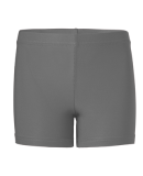 Soffe 1092G Girls Boy Short in Gun metal w3r