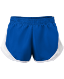 Soffe 081G Girl's Short in Royal/white 466