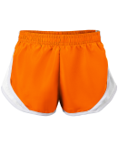 Soffe 081V Junior's Short in Orange/white 809