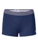 Soffe 1110V Jr's Short Dri in Navy/gun metal j68