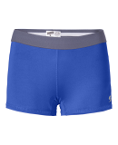 Soffe 1110V Jr's Short Dri in Royal/gun metal j71