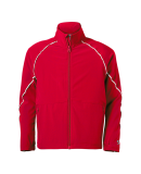 Soffe 1026Y Youth WmUp Jacket in Red j65