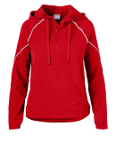 Soffe 1027V JRS LIGHTWEIGHT PULLOVER HOOD in Red 620