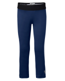 Soffe 1125G GIRLS SOFFE DRI CAPRI in Navy 410