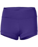 Soffe 1159V JRS HIGH RISE SLAY SHORTIE in Purple 510