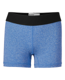 Soffe 1162G GIRLS SOFFE DRI TEAM SHORT in Navy heather 94c