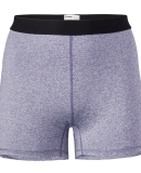 Soffe 1162C CURVES SOFFE DRI TEAM SHORT in Navy heather 94c