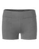 Soffe 1178V Jr's Rolldwn Shrt in Gunmetal 017