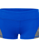 Soffe 1180V JRS SOFFE DRI CLRBLCK SHORT in Royal/gm 4cm