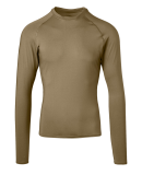 Soffe 1189M MENS LS BASE LAYER TEE in Tan wcw