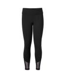 Soffe 1208G GIRLS YOGA MESH WRAP LEGGING in Black 001