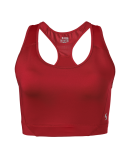 Soffe 1210C CURVES MID IMPACT BRA in Cardinal 601