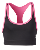 Soffe 1220V JRS REVERSIBLE BRA in Black/neon pink 90d