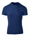Soffe 1185M MENS SS BASE LAYER TEE in Navy w11